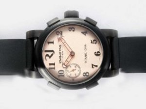 Replica Romain Jerome Watch Titanic-DNA Automatic PVD Case Champagne Dial