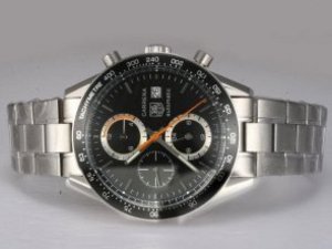 Replica Tag Heuer Carrera Chronograph Watch Chronograph Automatic AR Coating Same Chassis As 7750-Hi