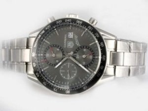 Replica Tag Heuer Aquaracer Watch Chronograph Automatic White Dial Same Chassis As 7750 New Version-