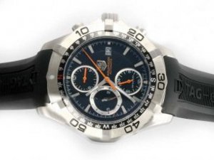 Replica Tag Heuer Aquaracer Watch Chronograph Automatic New Version Same Chassis As 7750-High Qualit