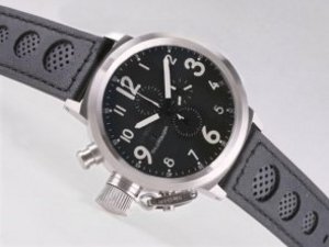 Replica U-Boat Flight Deck Watch 50mm Working Chronograph White Marking-Updated Version