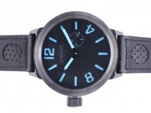 Replica U-Boat Italo Fontana Watch U-B497 Automatic PVD Case With Blue Marking