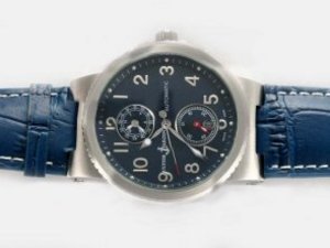 Replica Ulysse Nardin Watch Le Locle Suisse Chronograph Automatic with Blue Dial