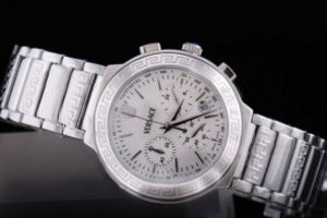 Replica Versace Watch Automatic White Dial and Case