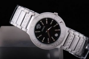 Replica Versace Watch Quartz Movement Black Dial