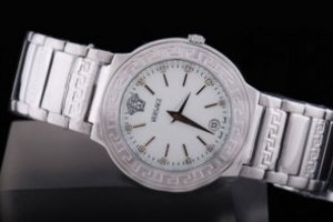 Replica Versace Watch Quartz Movement White Dial